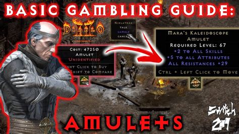 diablo 2 gambling guide|Gambling in Diablo II: Resurrected Season 7 .